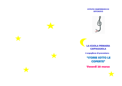 programma - Istituto Comprensivo Ortonovo