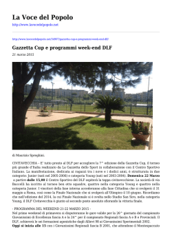 Salva in PDF - La Voce del Popolo