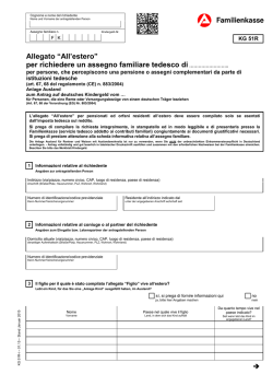 Anlage Ausland f&uuml;r Rentner und Waisen mit Auslandswohnsitz
