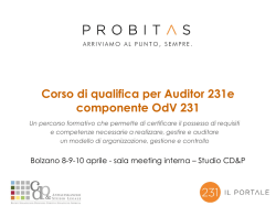 programma - Portale 231