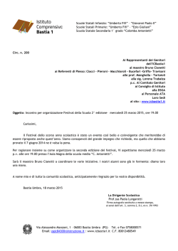 circolari - Istituto Comprensivo Bastia 1