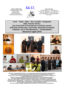 Edi.S.I. - Istituto Edith Stein
