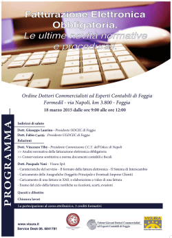 Locandina - ODCEC Foggia