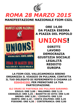 UNIONS - ORARI.pdf - Fiom