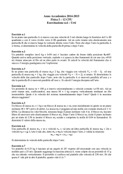 Esercitazione n&deg; 6 2015