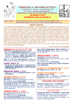 Scarica l`ultimo avviso parrocchiale in pdf