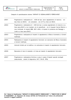 sq005 impianti di segnalamento ferroviario