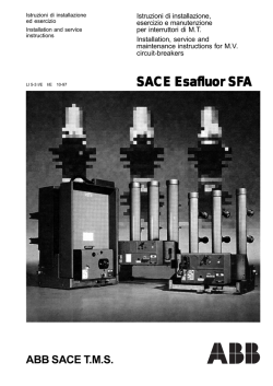 SACE Esafluor SF SACE Esafluor SFA