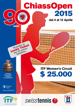 ChiassOpen - TC Chiasso