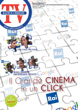 Scarica PDF - Ufficio Stampa Rai