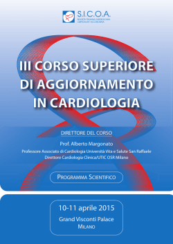 iii corso superiore di aggiornamento in cardiologia