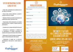 scarica il depliant - Associazione artigiani Bergamo