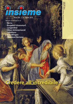 Sommario - Missione Cattolica Italiana Berna