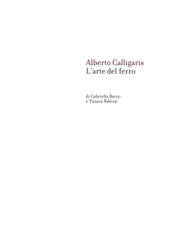 Alberto Calligaris L&divide;arte del ferro