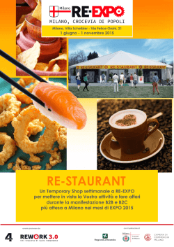 RE-STAURANT Guida - Re-Expo