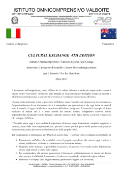 ISTITUTO OMNICOMPRENSIVO VALBOITE