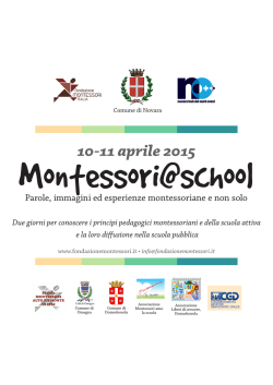 10-11 aprile 2015 - Comune di Novara