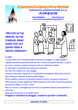 CONFESSIONI - Parrocchia di Arzergrande