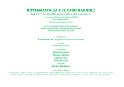 rottamaitalia e il caso bagnoli - Istituto Italiano per gli Studi Filosofici
