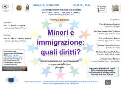 quali diritti? Tavola rotonda, Verona 23 aprile 2015