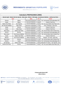 Calendario PROPAGANDA (2002)