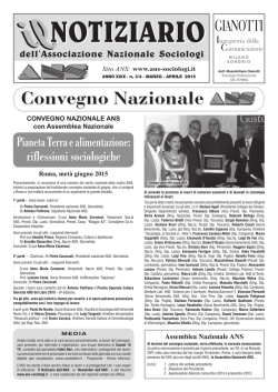 Convegno Nazionale ANS