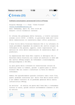 Comunicato Ordine di Pisa