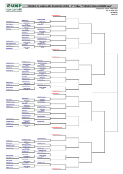 tabellone PDF - Lega Tennis UISP Modena