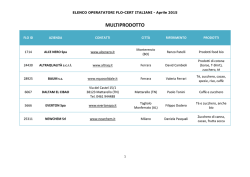 elenco completo - Fairtrade Italia