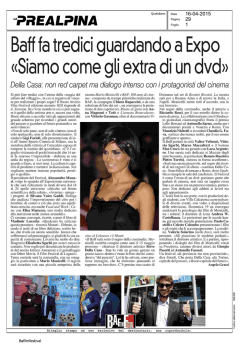 16/4/2015 La Prealpina