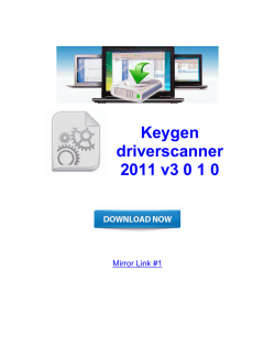 Keygen driverscanner 2011 v3 0 1 0
