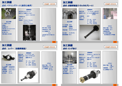 加工実績 加工実績 加工実績 加工実績