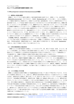 CREに関する最新のFact Sheet