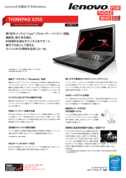 THINKPAD X250