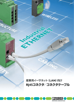 （LAN）向けRJ45コネクタ／コネクタケーブル