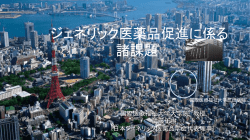 講演中に使用したスライド - 武藤正樹のWebサイト