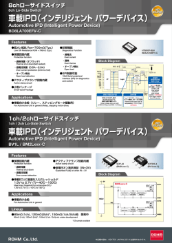 車載IPD（インテリジェント パワーデバイス）