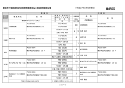 【金沢区】