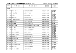 登録台帳