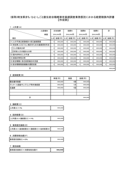 (仮称)埼玉県まち・ひと・しごと創生総合戦略策定基礎調査業務委託に