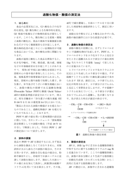 過酸化物価・酸価の測定法 - あいち産業科学技術総合センター