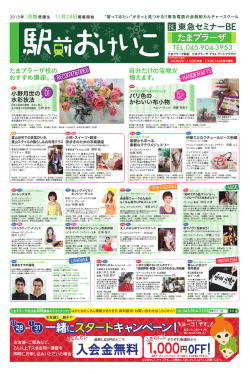 2015年1月期チラシ