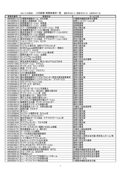 一覧 - 神奈川県介護サービス情報公表センター