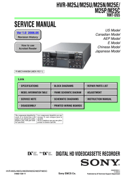 5. REPAIR PARTS LIST