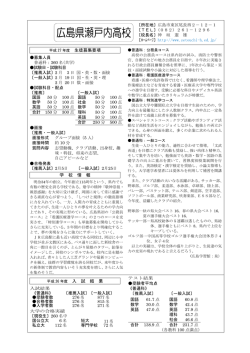 広島県瀬戸内高校