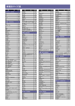 SIZE LIST 1
