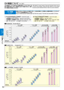 OH精度について OH LIMIT - OSG Tooling Australia OSG Tooling