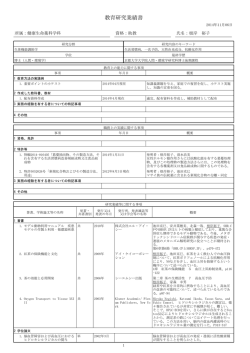 根岸 裕子 助教