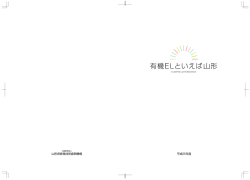 有機EL照明製品パンフレット（PDF