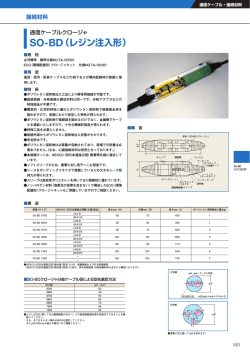 SO-BD（レジン注入形）